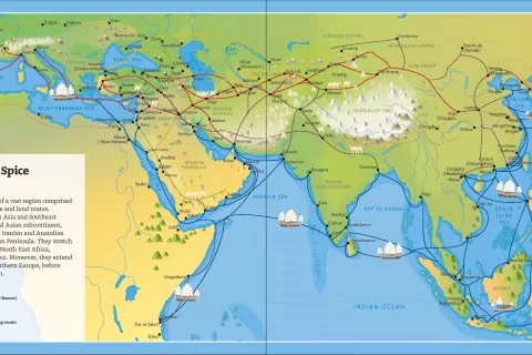 Silk Roads Map UNESCO_3